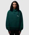 Aboutblank About:blank Defender Hoodie In Epsom Green/ecru