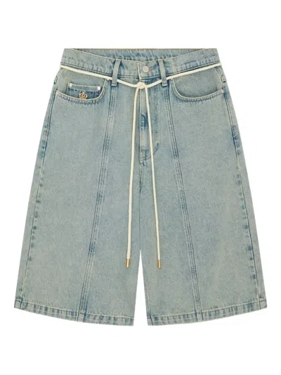 Aboutblank Drawstring Shorts In Green