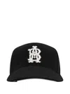 Aboutblank Embroidered-monogram Cap In Black
