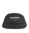 Aboutblank About:blank Box Cap In Black