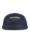 Aboutblank Logo Cap In Blue