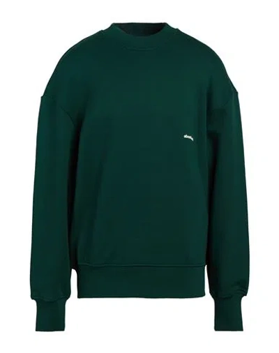 Aboutblank About:blank Man Sweatshirt Dark Green Size L Cotton