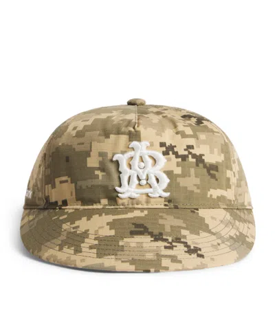Aboutblank About:blank Pixelated Camouflage Monogram Cap