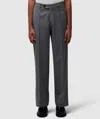 Aboutblank About:blank Pleated Pant V2 In Light Grey