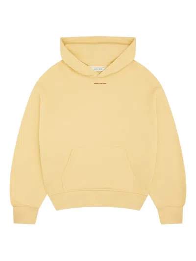Aboutblank Pouch-pocket Hoodie In Yellow
