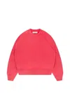 Aboutblank Raglan-sleeve Oversized Sweater In Red