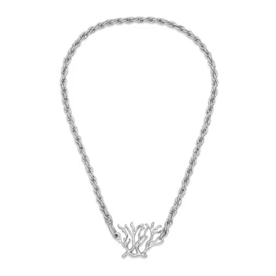 Above And Below Women's Api Necklace - Sterling Silver