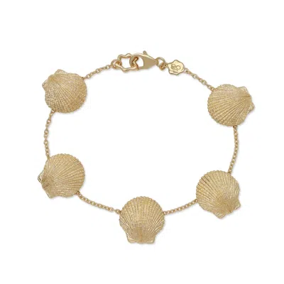 Above And Below Women's Kerang Anklet - Gold Vermeil