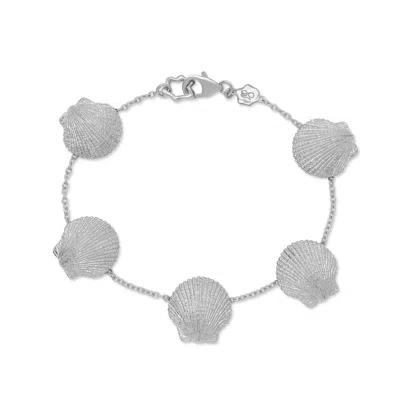 Above And Below Women's Kerang Anklet - Sterling Silver