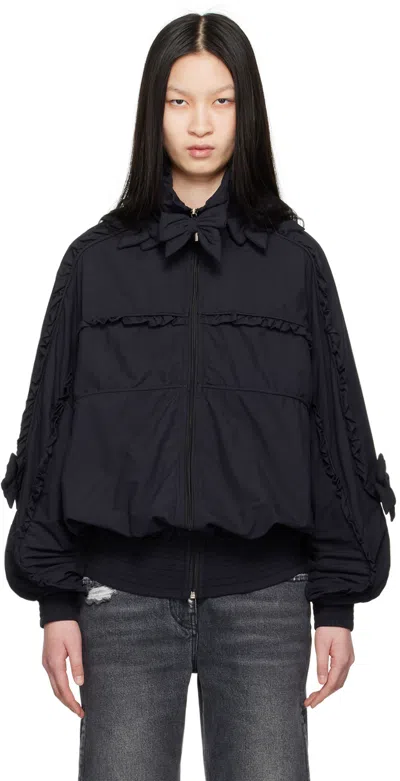 Abra Black Doll Bomber Jacket