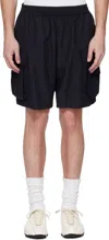 Abra Black Mini Cargo Shorts
