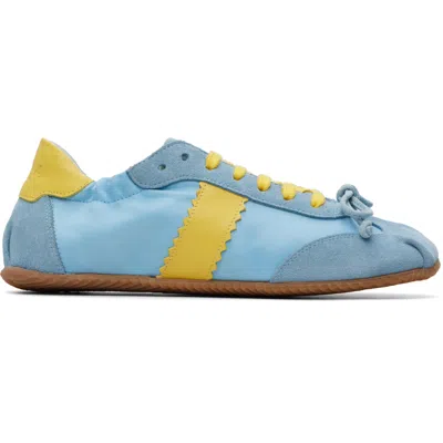 Abra Blue Ballerina Sneakers In Multi