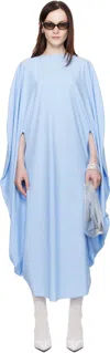 Abra Blue Cercle Midi Dress In Sky Blue 21