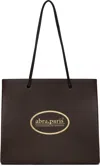 Abra Brown ' Paris' Shopping Tote