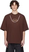 Abra Brown ' Paris' T-shirt