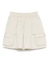 Abra Cargo Trousers In White