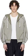 Abra Gray Surf Hoodie