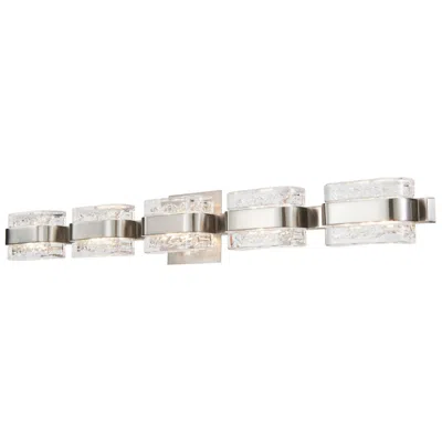 Abra Lighting Abra 5-lt Crystal Glass Vanity With Movable Backplate