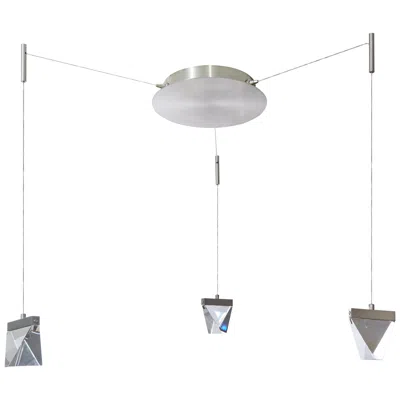 Abra Lighting Abra Atlas 9- Light Octopus Pendant With Diamond Crystal  Mb-matte Black