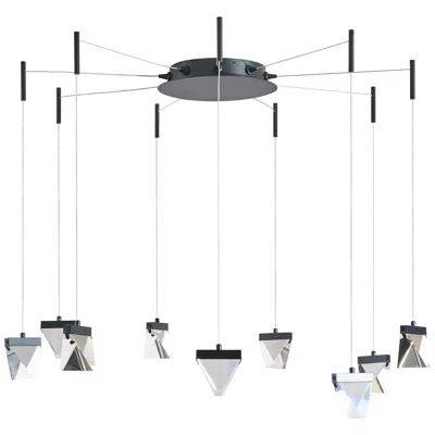 Abra Lighting Abra Atlas Convertible Flat Or Barrel Canopy Including Uni-jack Socket