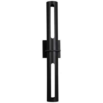 Abra Lighting Abra Beacon Wet Location Twin Light With Rotational Shade  Black