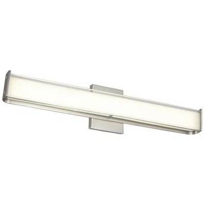 Abra Lighting Abra Bend Medium Curved  Vanity   Nickel