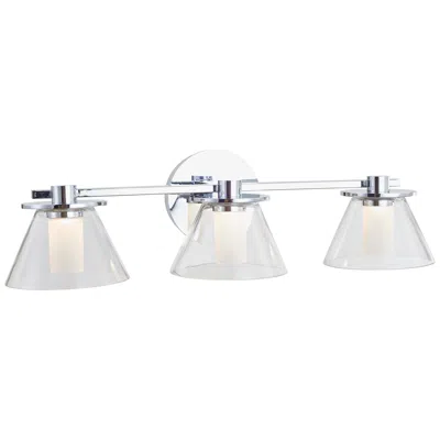 Abra Lighting Abra C1 3 Light Clear Glass C1s  Diffuser   Chrome