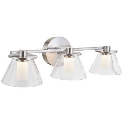 Abra Lighting Abra C1 3 Light Clear Glass C1s  Diffuser    Nickel