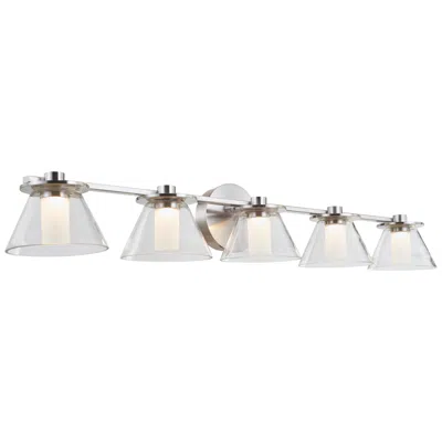 Abra Lighting Abra C1 5 Light Clear Glass C1s  Diffuser    Nickel
