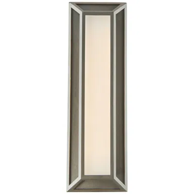 Abra Lighting Abra Cell Large Wet Location Low Profile  Wall Fixture 304sstainless Steel