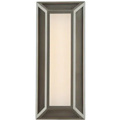 Abra Lighting Abra Cell Small Wet Location Low Profile  Wall Fixture 304sstainless Steel