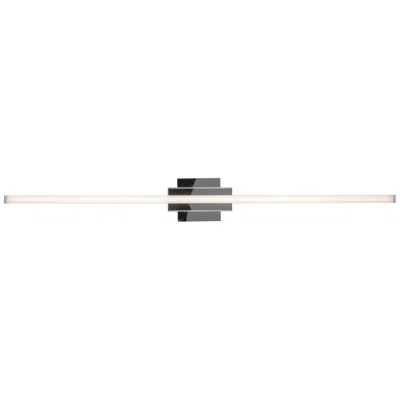 Abra Lighting Abra Foil 40" Vertical Or Horizontal Mount  Led Vanity Bar  Chrome