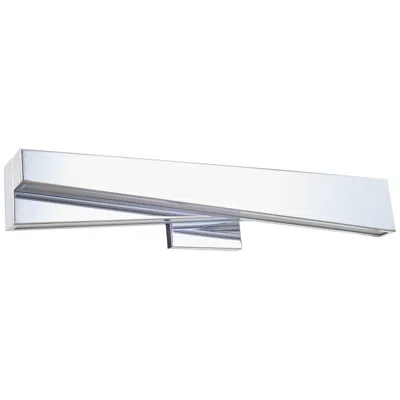 Abra Lighting Abra Hilo (m) Offset Linear Vanity   Chrome