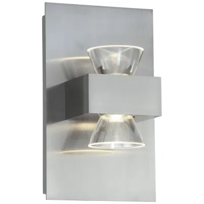 Abra Lighting Abra Jet 3 Light Up And Down Wall Fixture  Nickel