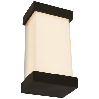 Abra Lighting Abra Loki Wet Location  Led Wall Fixture  Black