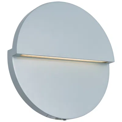 Abra Lighting Abra Mona Lisa Wet Location Angled Side Wall Fixture Mb-matte Black