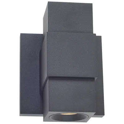 Abra Lighting Abra Optics Wet Location Up-down Light Wall Washer  Black