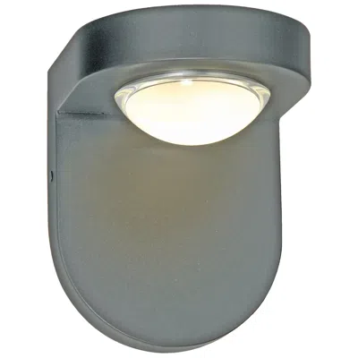 Abra Lighting Abra Pharos Wet Location Crystal Lens Wall Sconce Silica