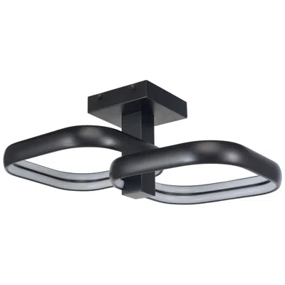 Abra Lighting Abra Rave Triple Square Dual Led Bar Flushmount Gld-gold