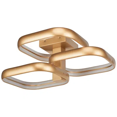 Abra Lighting Abra Rave Twin Bar Wet Location Wall Fixture Gold