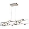 Abra Lighting Abra Rectangular Pendant With Four Pivoting Light Guide Diffusers