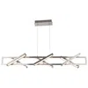 Abra Lighting Abra Rectangular Pendant With Six Pivoting Light Guide Diffusers