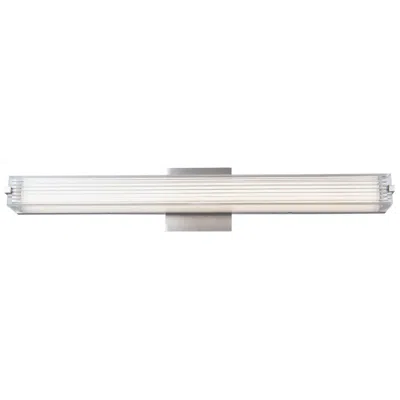 Abra Lighting Abra Ribbed Square Glass Vanity