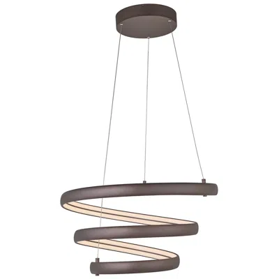 Abra Lighting Abra Sling Oval Spring Pendant  Bz-bronze