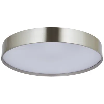 Abra Lighting Abra Snare 15" Recessed Opal Glass In A Metal Frame