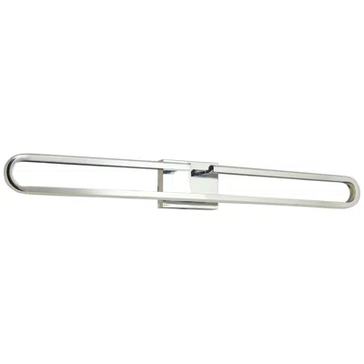 Abra Lighting Abra Speedway Fluted Clear Glass Vanity Bn-brushed Nickel