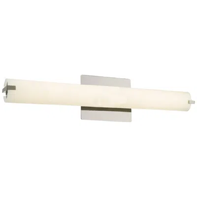 Abra Lighting Abra Squire 20" Round Opal Glass Vanity  Nickel