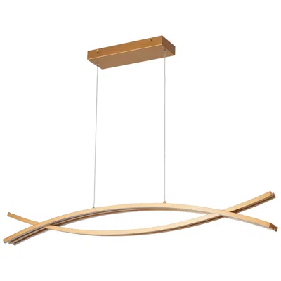 Abra Lighting Abra Wishbone 4- Light Framed Pendant