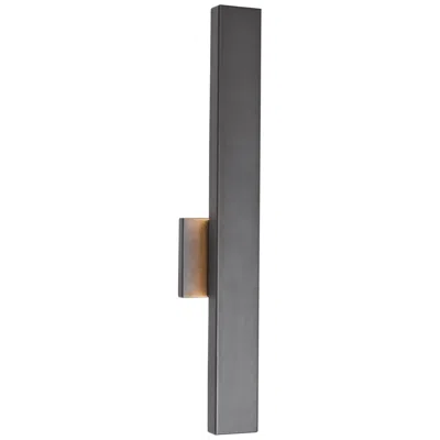 Abra Lighting Abra Yoga Wet Location  Straight Wall Fixture    Black
