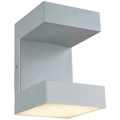 Abra Lighting Abra Yoga Wet Location Up And Down Wall Fixture  Silica